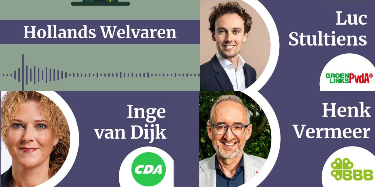 Luister naar de politieke podcast van Hollands Welvaren